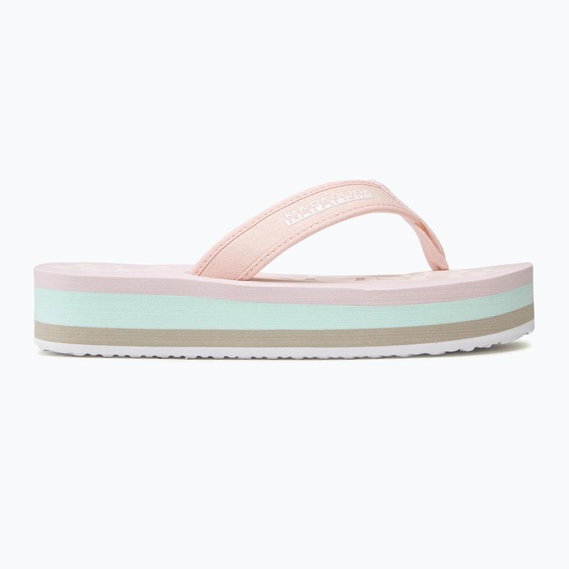 Napapijri Damen Flip Flops NP0A4HL1 blass rosa neu 8