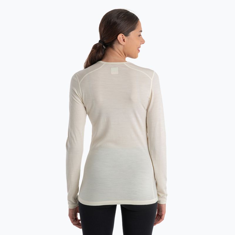 Icebreaker Damen Thermo-Langarmshirt 200 Oasis Crewe ungefärbt 3