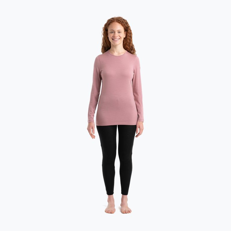 Damen Thermo-Sweatshirt icebreaker 200 Oasis Crewe Kristall 2