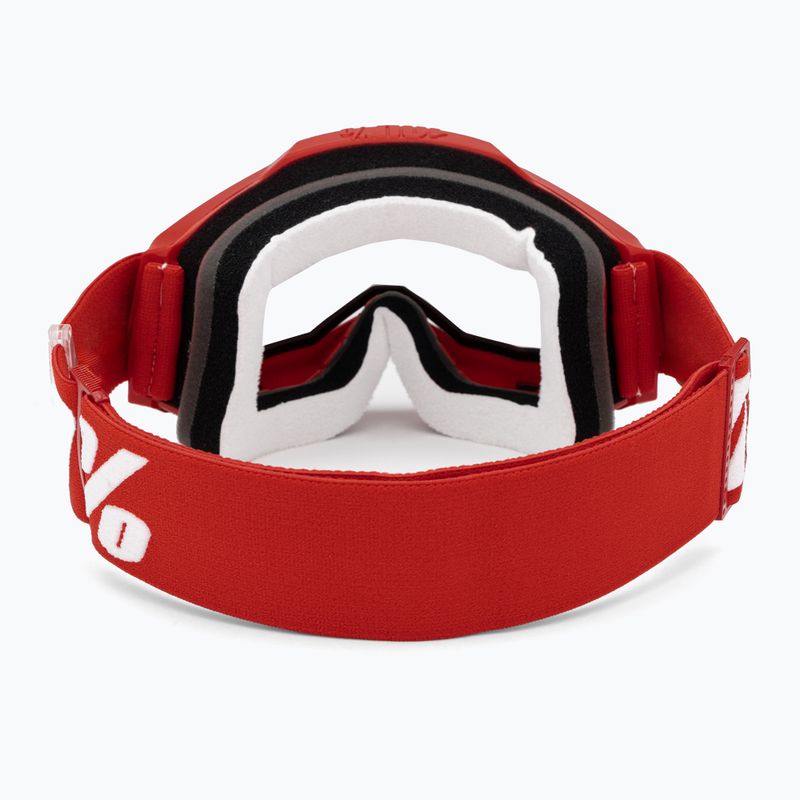 100% Accuri 2 Enduro MTB-Radbrille neon/rot/klar 3