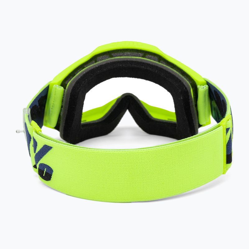 Fahrradbrille für Kinder 100% Accuri 2 Junior fluo/gelb/klar 3