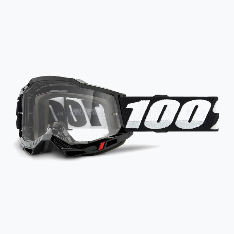 100% Accuri 2 OTG schwarz/klar Fahrradbrille