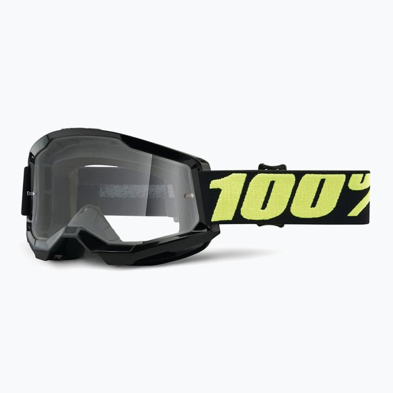 100% Strata 2 upsol/clear Fahrradbrille 5