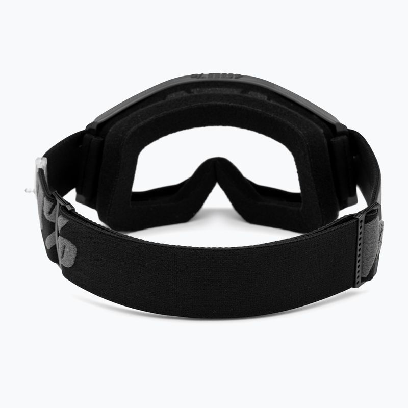 Kinderfahrradbrille 100% Strata 2 Junior 50031-00001 schwarz/klar 3