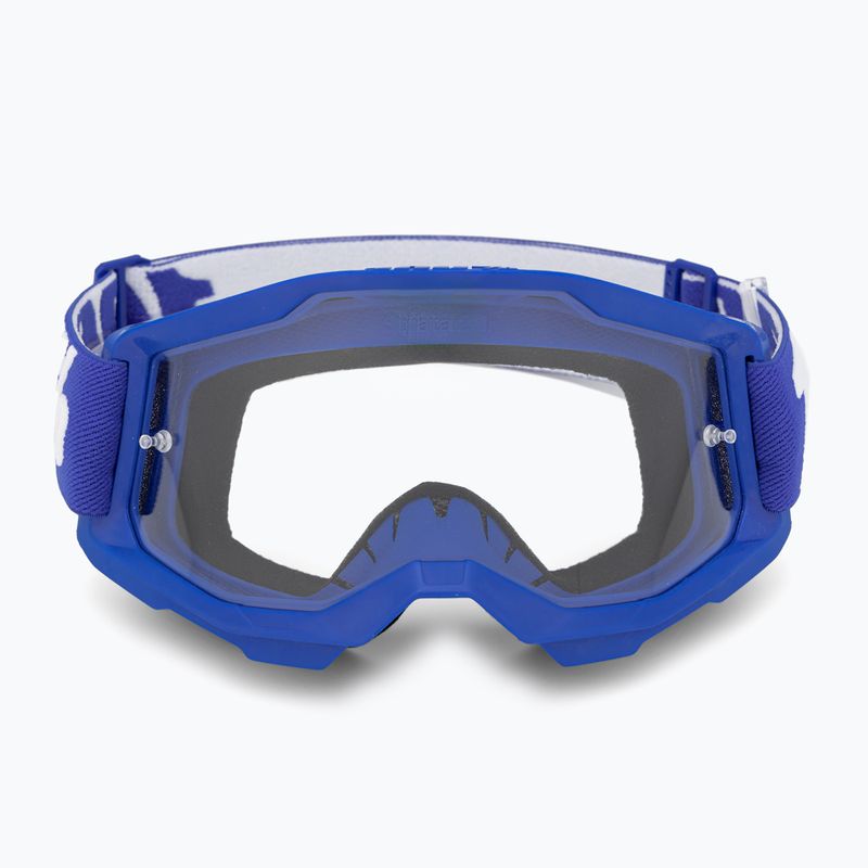 Fahrradbrille für Kinder 100% Strata 2 Junior blau/klar 2