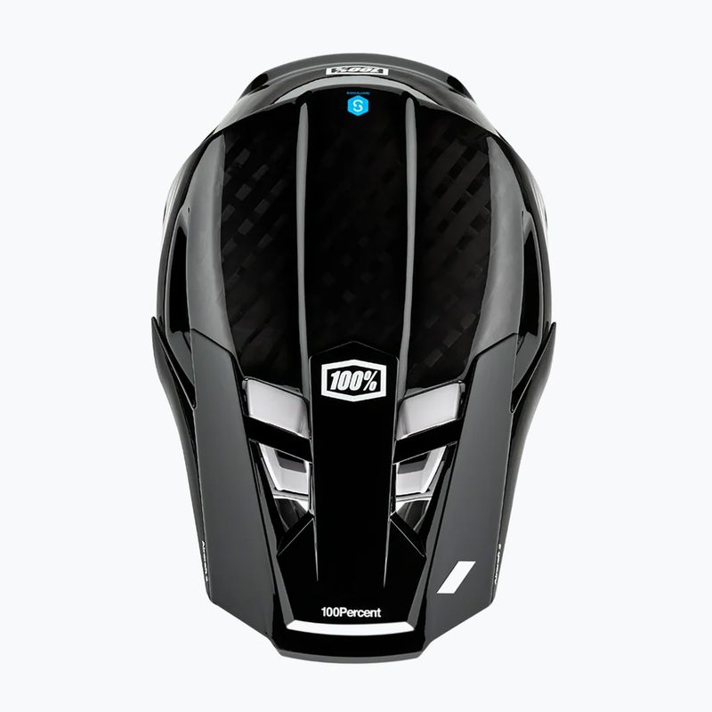 Fahrradhelm 100% Aircraft 2 schwarz/weiß 4