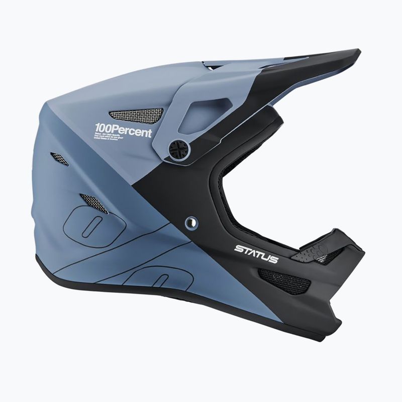 Fahrrad Helm 100% Status drop/steel blue 2