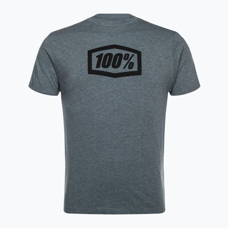 Herren Radtrikot 100% Icon Tee grau 20000-00028