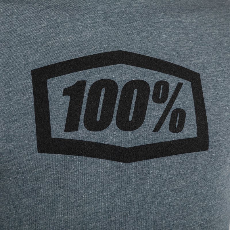 Herren Radtrikot 100% Icon Tee grau 20000-00028 3