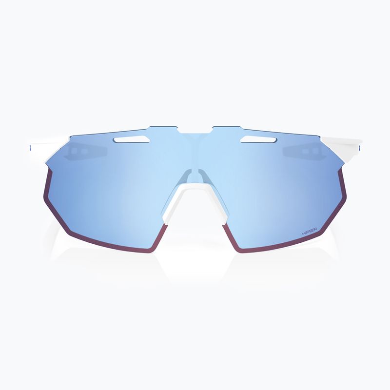 100% Hypercraft SQ soft tact weiß/hyperblau Multilayer-Sonnenbrille 2