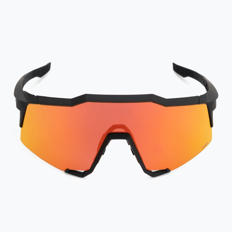 Radsportbrille 100% Speedcratf Soft tact schwarz/hyper rot Multilayer Spiegel 60007-00008 4