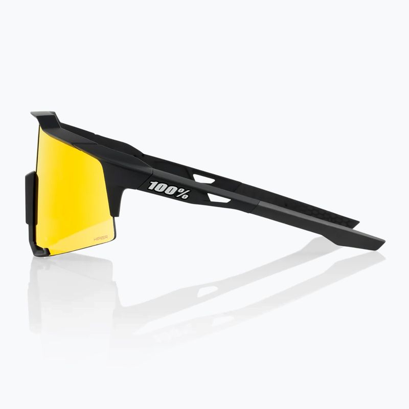 Radsportbrille 100% Speedcratf Soft tact schwarz/hyper rot Multilayer Spiegel 60007-00008 9