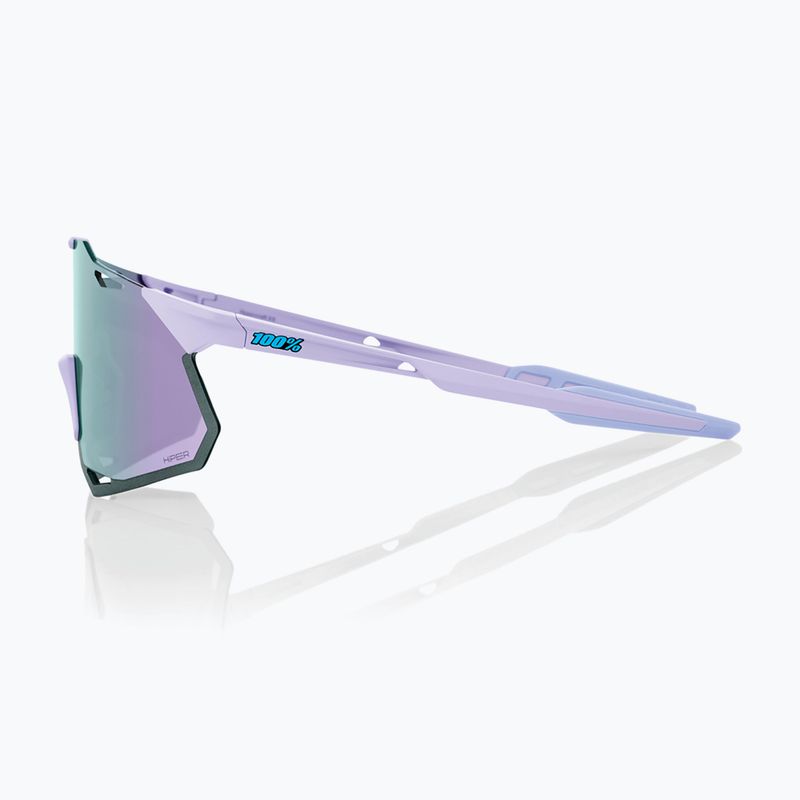100% Hypercraft XS soft tact lavender/hiper lavender mirror Sonnenbrille 3