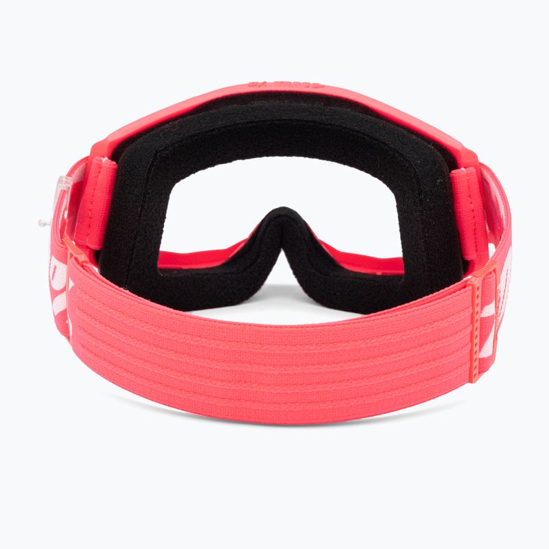 100% Strata 2 rosa/klar Fahrradbrille 3
