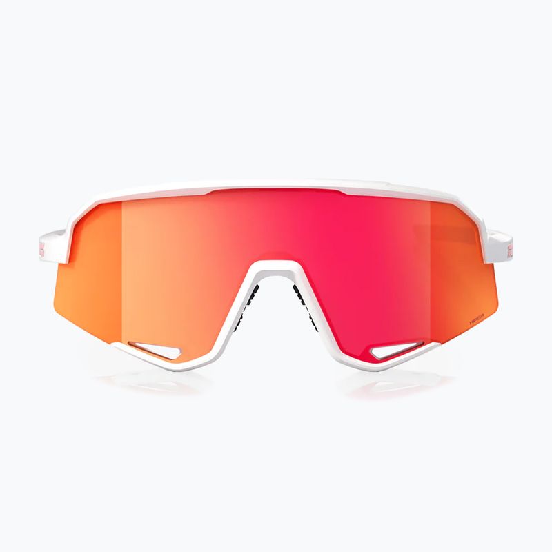 100% Slendale Softtact weiß/hirschrot Multilayer-Spiegel-Sonnenbrille 2