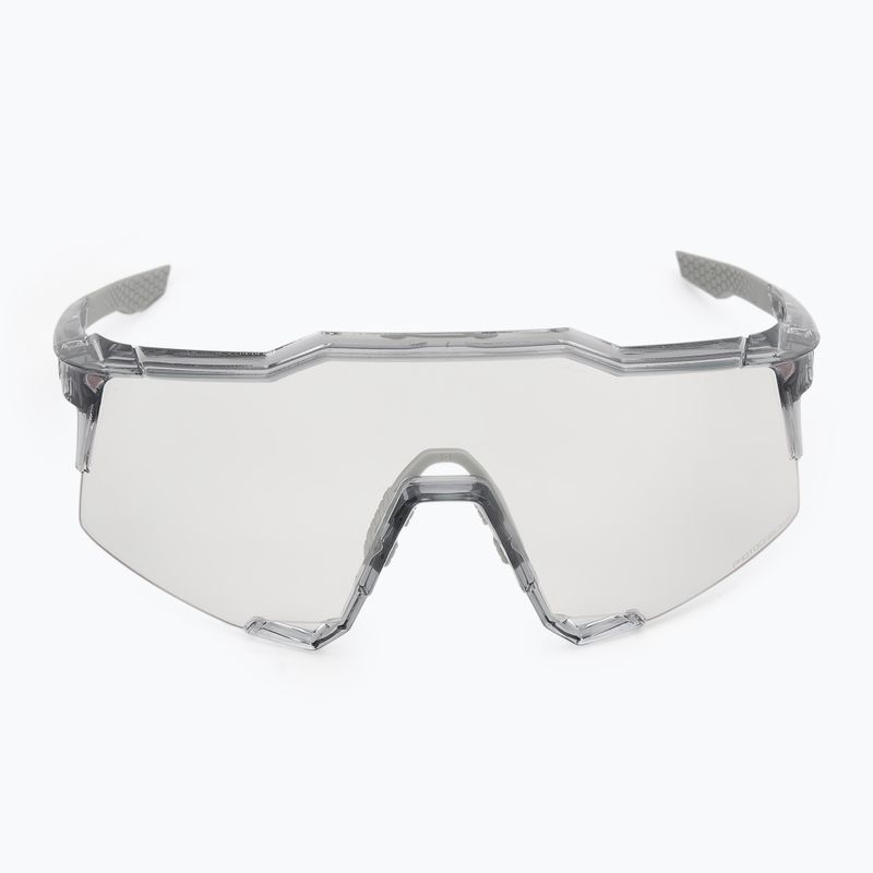 100% Speedcraft Sonnenbrille poliert transluzent grau/rosa gold Spiegel Photochromen 3