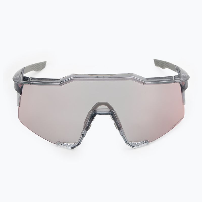 100% Speedcraft Sonnenbrille poliert transluzent grau/rosa gold Spiegel Photochromen 6