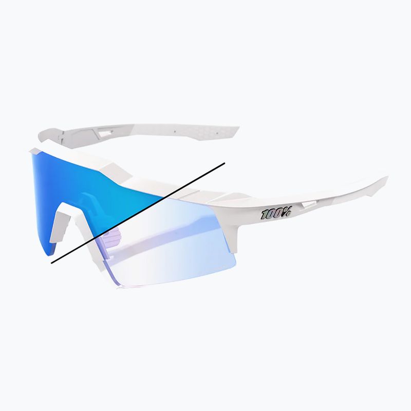 Sonnenbrille 100% Speedcraft SL LE bastille/blue mirror photochromic 7