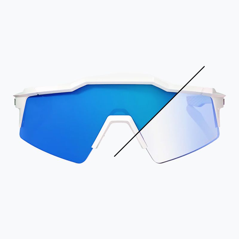 Sonnenbrille 100% Speedcraft SL LE bastille/blue mirror photochromic 8