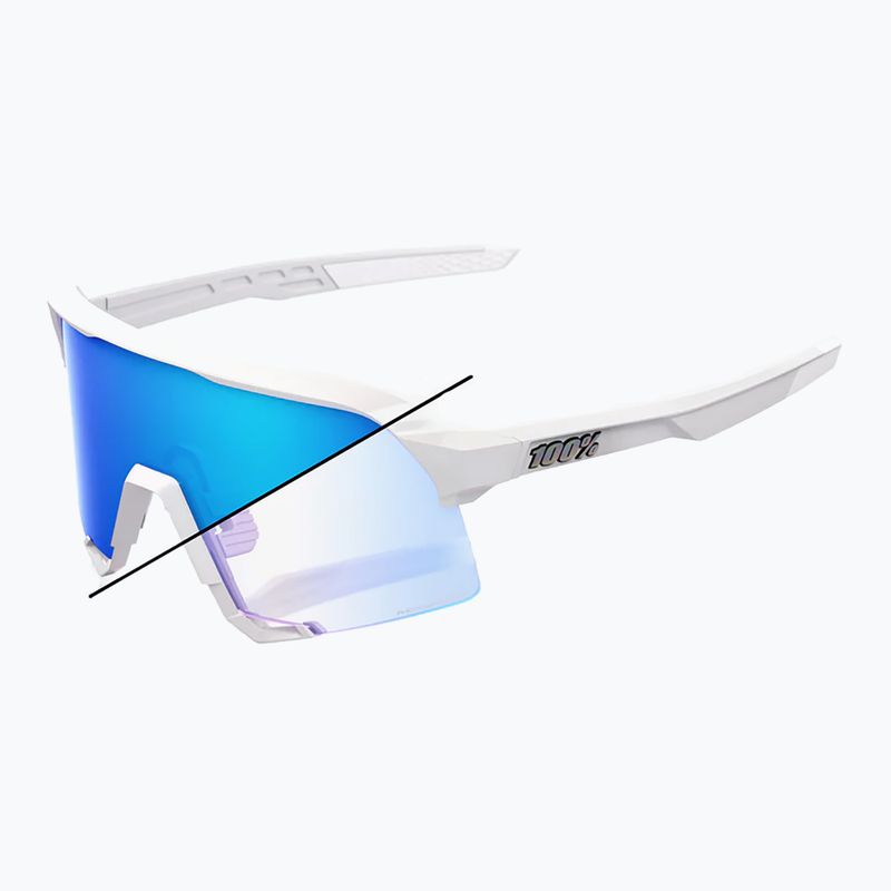 Sonnenbrille 100% S3 LE bastille/blue mirror photochromic 7