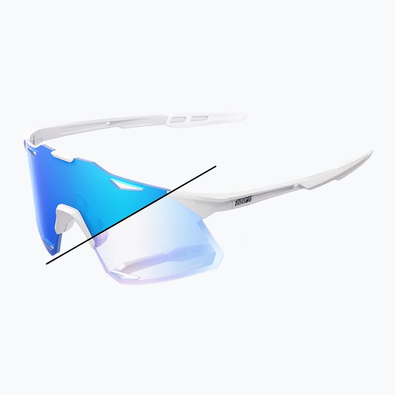 Sonnenbrille 100% Hypercraft LE bastille/blue mirror photochromic 7