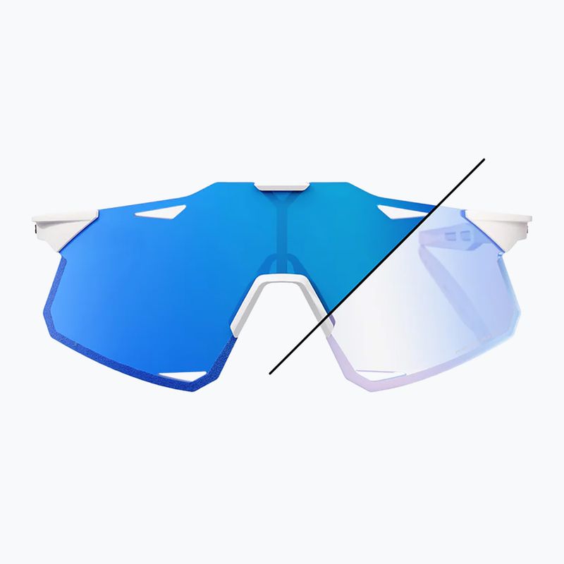 Sonnenbrille 100% Hypercraft LE bastille/blue mirror photochromic 8