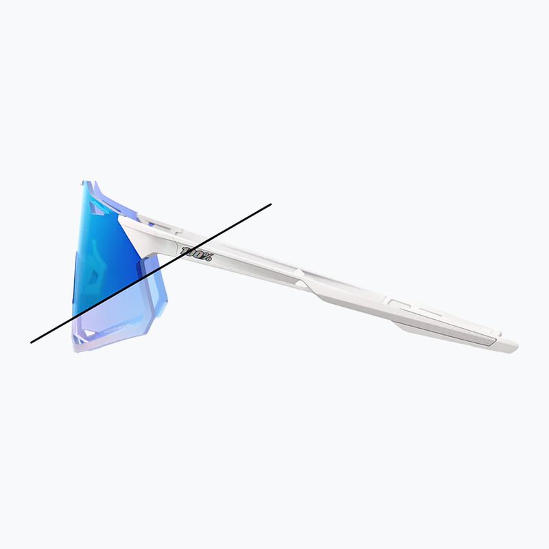 Sonnenbrille 100% Hypercraft LE bastille/blue mirror photochromic 10