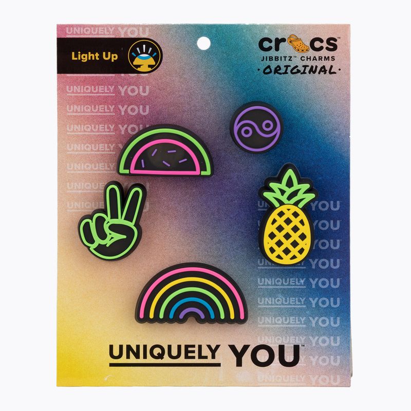 Anstecknadeln Crocs Lights Up Fun lights up fun 5 pack
