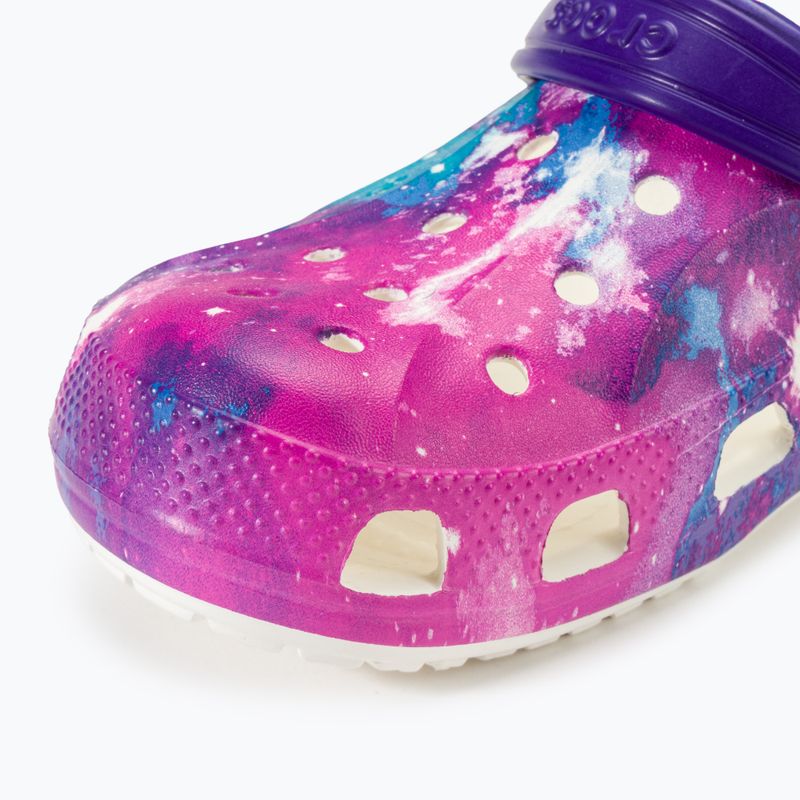 Crocs Baya Seasonal Printed Clog weiß/multi junior flip-flops 8