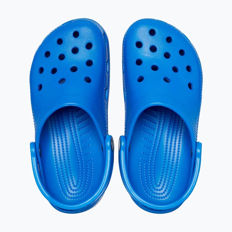 Crocs Classic blauer Bolzen Flip-Flops 4