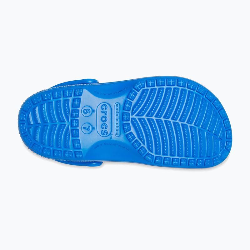 Crocs Classic blauer Bolzen Flip-Flops 5