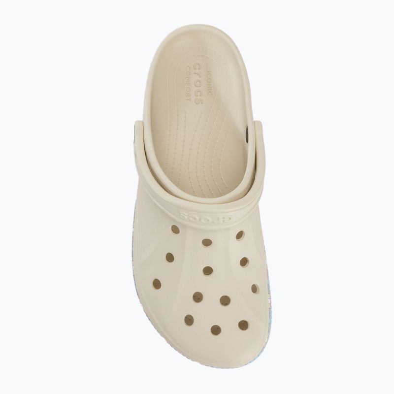 Crocs Bayaband Chevron Band Clog stucco/multi flip-flops 6