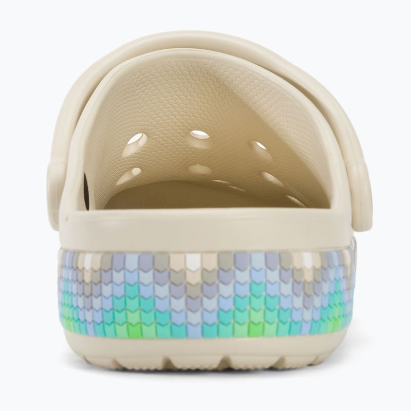 Crocs Bayaband Chevron Band Clog stucco/multi flip-flops 7