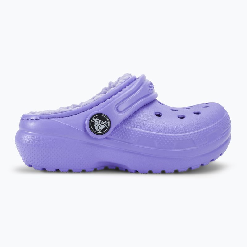 Slides Schlappen  Kinder Crocs Classic Lined digital violet 3