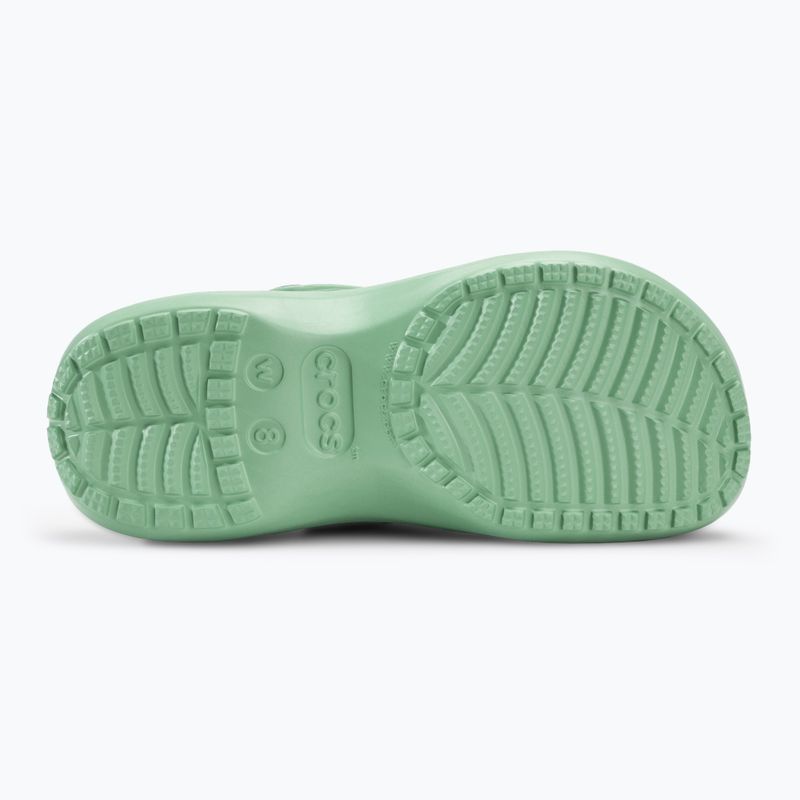 Slides Schlappen  Damen Crocs Classic Platform jada stone 5