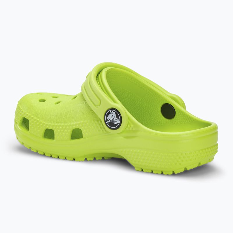 Slides Schlappen  Kinder Crocs Classic Clog T limeade 4