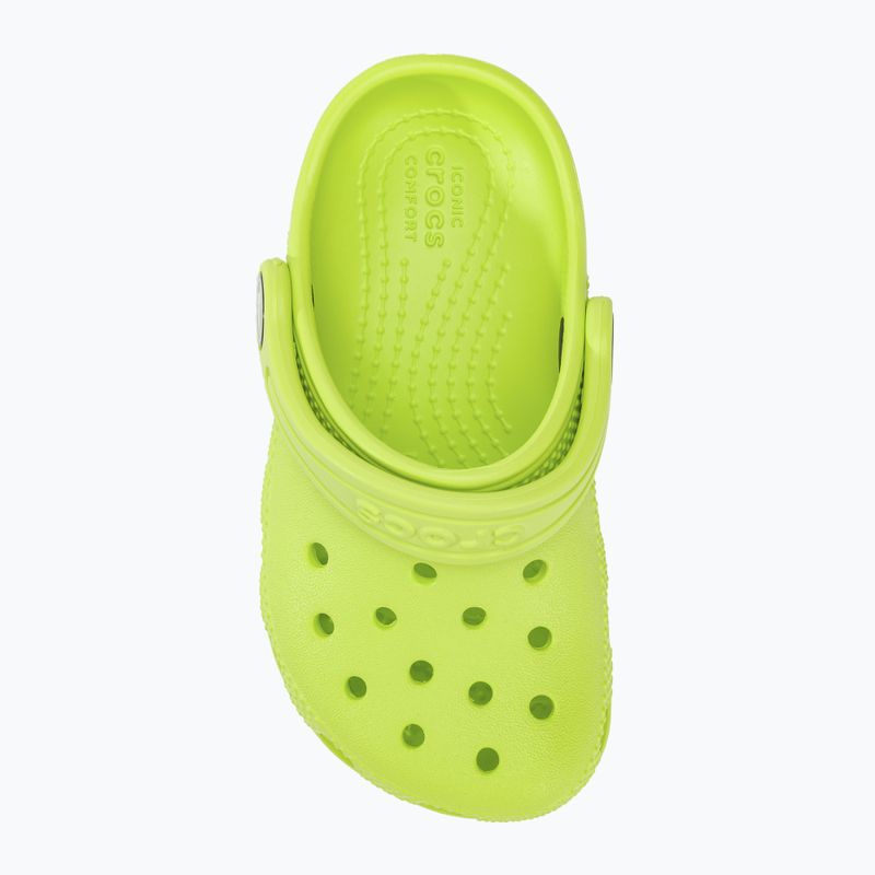 Slides Schlappen  Kinder Crocs Classic Clog T limeade 6