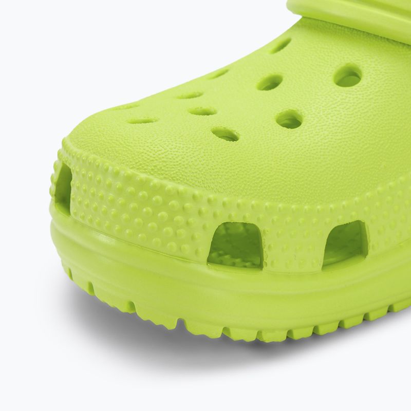 Slides Schlappen  Kinder Crocs Classic Clog T limeade 8