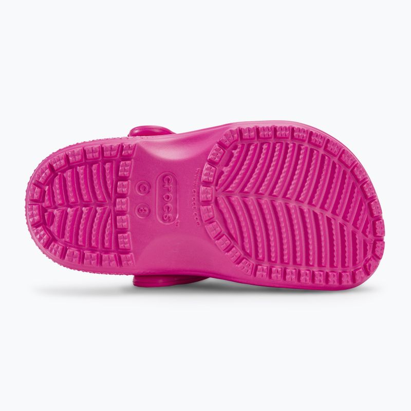 Slides Schlappen  Kinder Crocs Classic Clog T juice 5