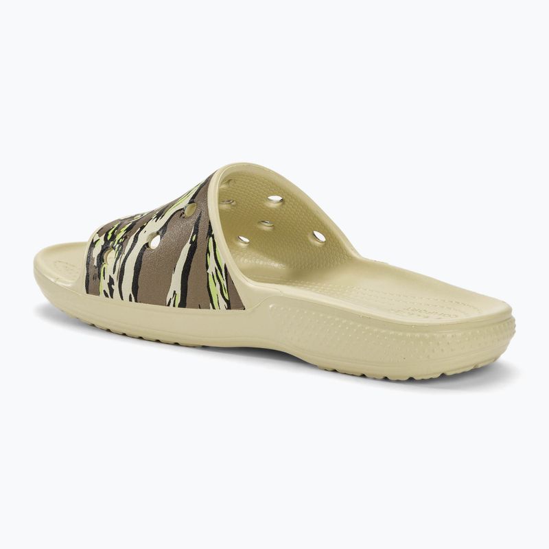 Slides Schlappen  Crocs Classic Printed bone