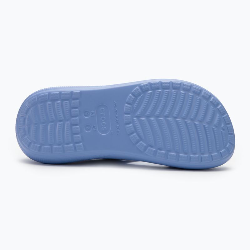 Damen Crocs Classic Crush Sandale Mond Gelee Flip-Flops 4