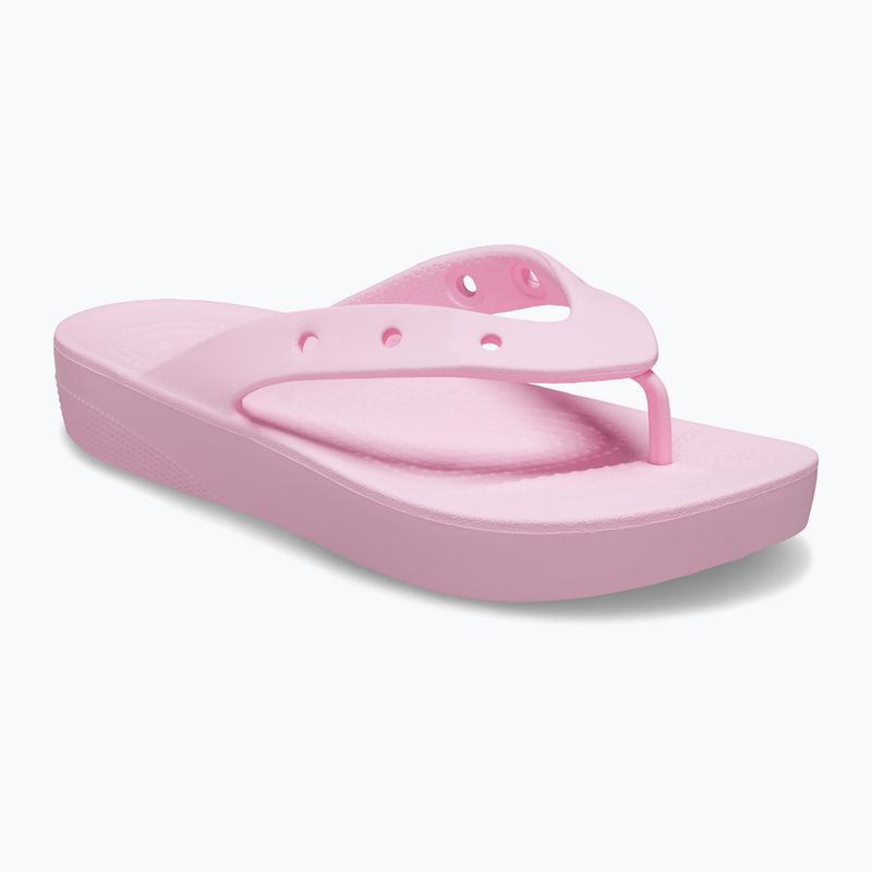 Flip-Flops Damen Crocs Classic Platform flamingo