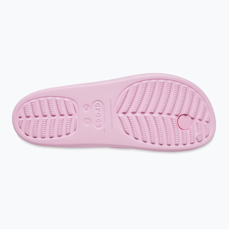Flip-Flops Damen Crocs Classic Platform flamingo