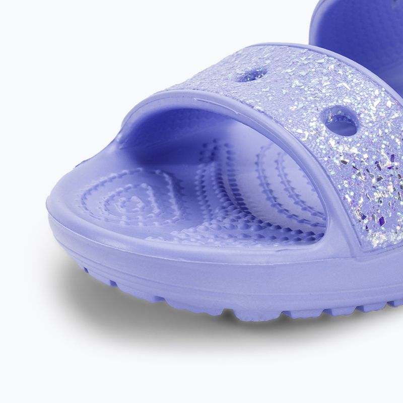 Slides Schlappen  Kinder Crocs Classic Crocs Glitter moon jelly 7