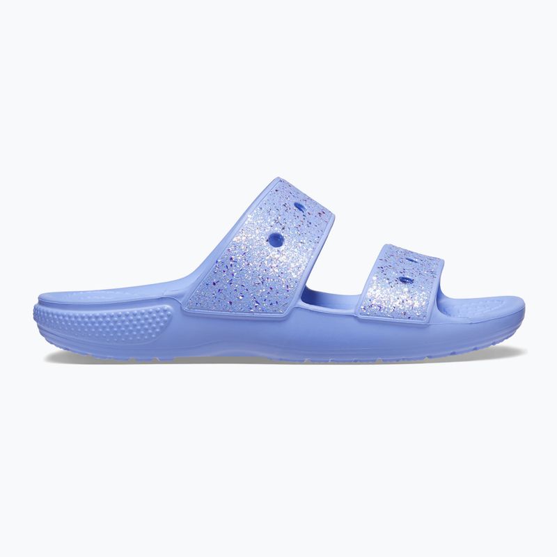 Slides Schlappen  Kinder Crocs Classic Crocs Glitter moon jelly 9