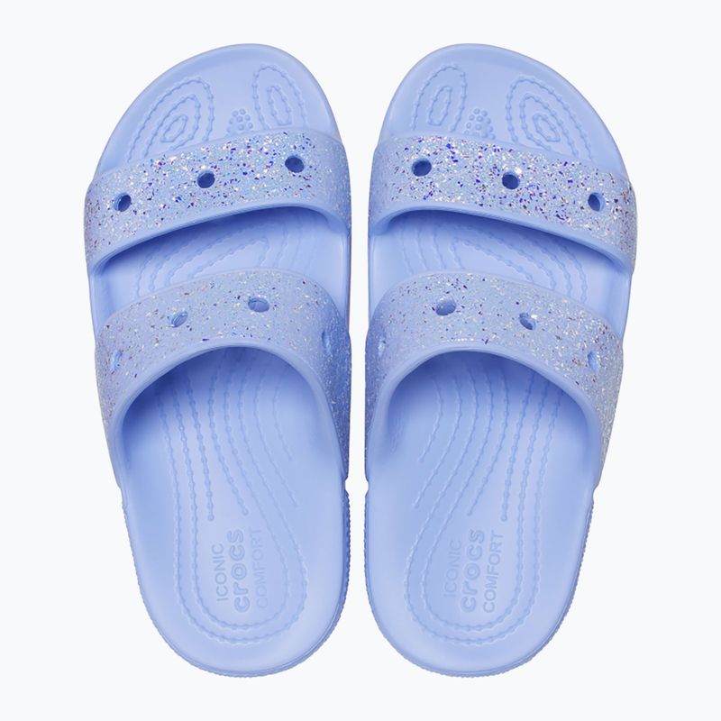 Slides Schlappen  Kinder Crocs Classic Crocs Glitter moon jelly 11