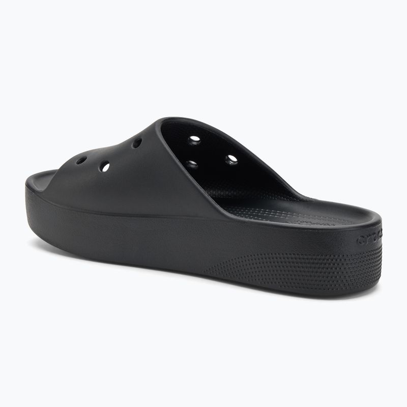 Crocs Classic Platform Damen Flip-Flops schwarz 3