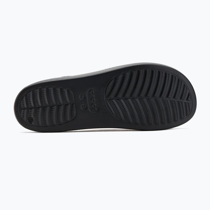 Crocs Classic Platform Damen Flip-Flops schwarz 4