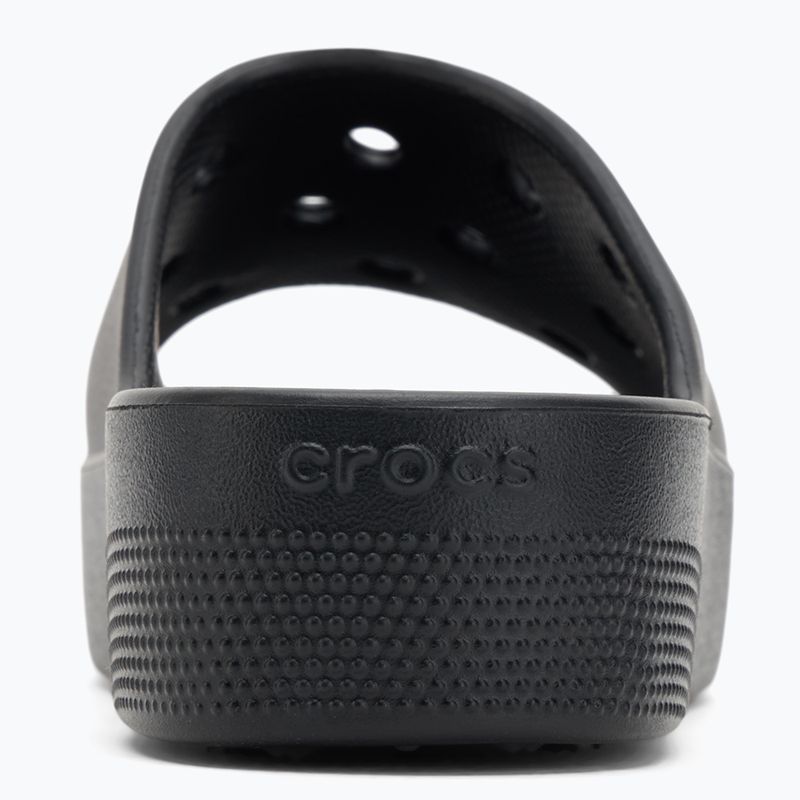 Crocs Classic Platform Damen Flip-Flops schwarz 6