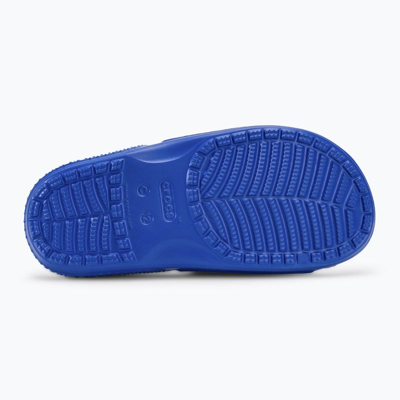 Slides Schlappen  Kinder Crocs Classic blue bolt